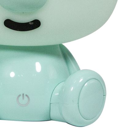 ONLI - Veilleuse LED dimmable pour enfant PUPPIES LED/3W/230V 20 cm koala/vert