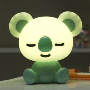 ONLI - Veilleuse LED dimmable pour enfant PUPPIES LED/3W/230V 20 cm koala/vert