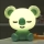 ONLI - Veilleuse LED dimmable pour enfant PUPPIES LED/3W/230V 20 cm koala/vert