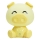 ONLI - Veilleuse LED dimmable pour enfants PUPPIES LED/3W/230V 19 cm cochon/jaune