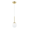 Open Design OR80087 - Suspension pour salle de bains sur câble BAO 1xG9/8W/230V IP44 dorée