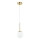 Open Design OR80087 - Suspension pour salle de bains sur câble BAO 1xG9/8W/230V IP44 dorée