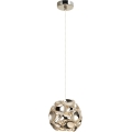 Open Design OR80193 - Suspension sur câble CARERA 1xG9/7W/230V Ø 15 cm or rose