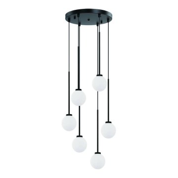 Open Design OR80636 - Suspension sur câble OTA 6xG9/8W/230V noire