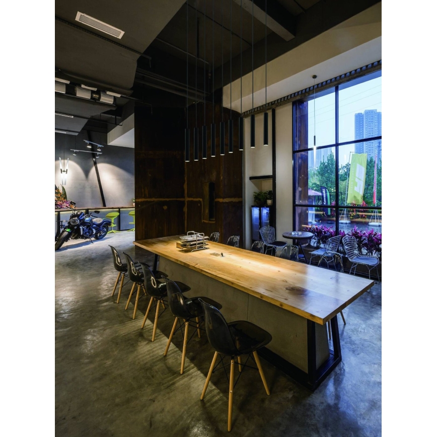 Open Design OR80803 - Suspension sur câble SLIMI 1xG9/3,5W/230V noire