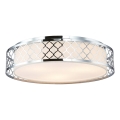 Open Design OR81008 - Plafonnier CAVALLI 3x E27, 15 W, 230 V, Ø 52 cm, chrome brillant