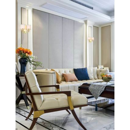 Open Design OR81503 - Applique murale CASA 2xE14/12W/230V laiton/crème