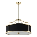Open Design OR84146 - Lustre sur tige STANZA 4x E27/15 W/230 V Ø 55 cm doré/noir