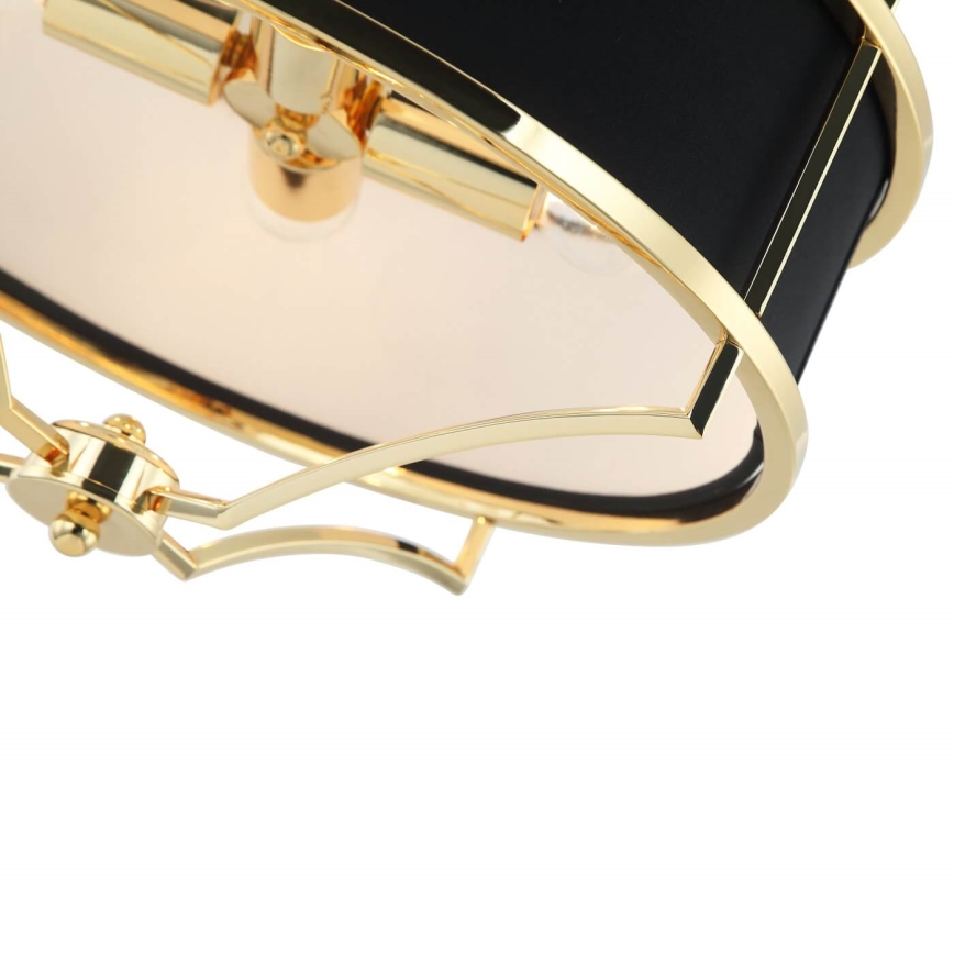 Open Design OR84153 - Suspension sur tige STESSO 4xE27/15W/230V Ø 42 cm doré/noir