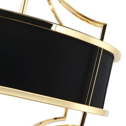 Open Design OR84153 - Suspension sur tige STESSO 4xE27/15W/230V Ø 42 cm doré/noir