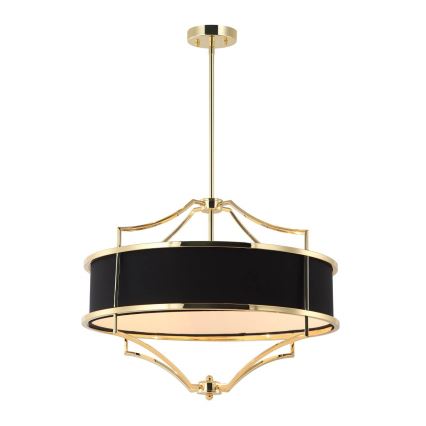 Open Design OR84160 - Lustre sur tige STESSO 4xE27/15W/230V Ø 55 cm doré/noir