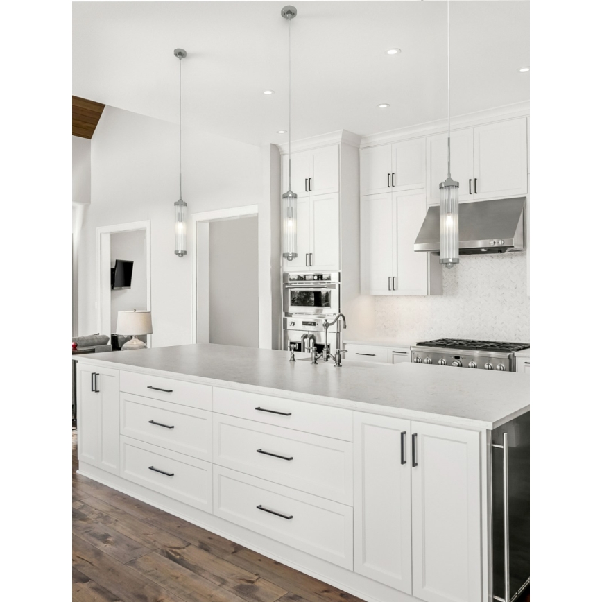 Open Design OR84351 - Suspension à câble FIATTO 1xE14/12W/230V finition chrome brillant