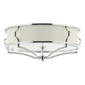 Open Design OR84412 - Plafonnier STESSO 4xE27/12W/230V Ø 65 cm chrome brillant/blanc
