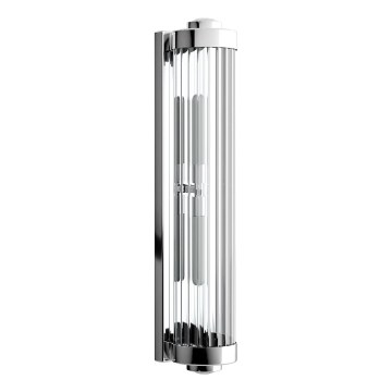 Open Design OR84474 - Applique murale pour salle de bains FUMI 2xG9/8W/230V IP44 chromé brillant
