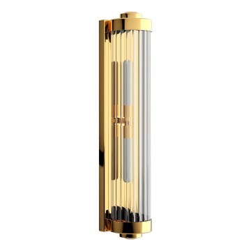 Open Design OR84481 - Applique murale pour salle de bains FUMI 2xG9/8W/230V IP44 or rose