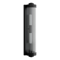 Open Design OR84498 - Applique murale pour salle de bains FUMI 2xG9/8W/230V IP44 noire