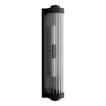 Open Design OR84498 - Applique murale pour salle de bains FUMI 2xG9/8W/230V IP44 noire