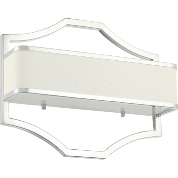 Open Design OR84504 - Applique murale GERDO 2xE14/12W/230V chrome brillant/blanc