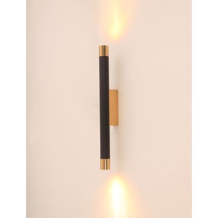 Open Design OR84573 - Applique murale Q 2xG9/3,5W/230V noire/dorée
