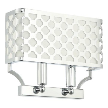 Open Design OR84597 - Applique murale VERNO 2xE14/12W/230V, chrome brillant