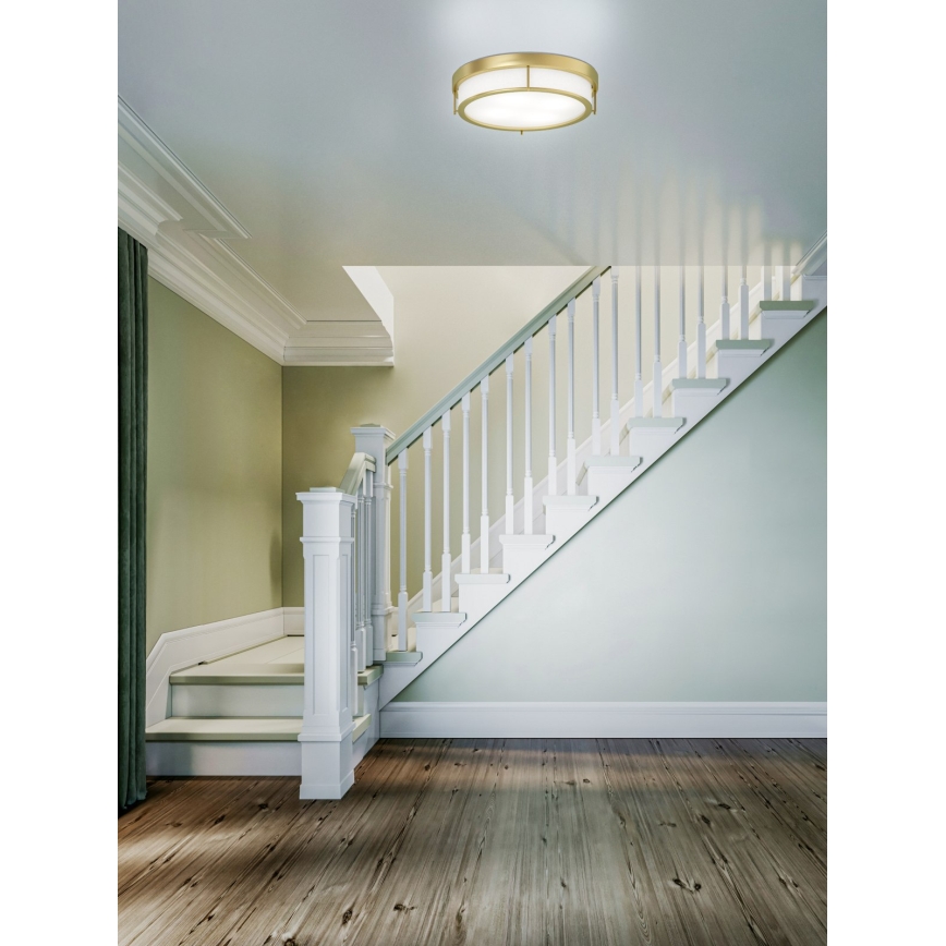 Open Design OR84931 - Plafonnier ROMI 4xE14/12W/230V Ø 50 cm, laiton