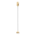 Open Design OR85099 - Suspension LED sur câble BOLICINA LED/5W/230V doré
