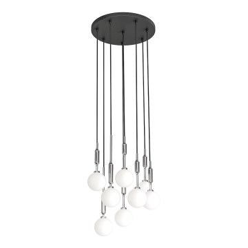 Open Design OR85327 - Suspension sur câble ERO 8xG9/8W/230V chrome brillant