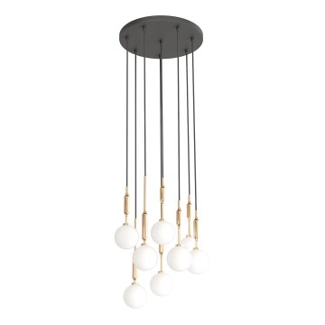 Open Design OR85334 - Suspension sur câble ERO 8xG9/8W/230V dorée