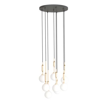 Open Design OR85334 - Suspension sur câble ERO 8xG9/8W/230V dorée