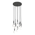 Open Design OR85341 - Suspension sur câble ERO 8xG9/8W/230V noire