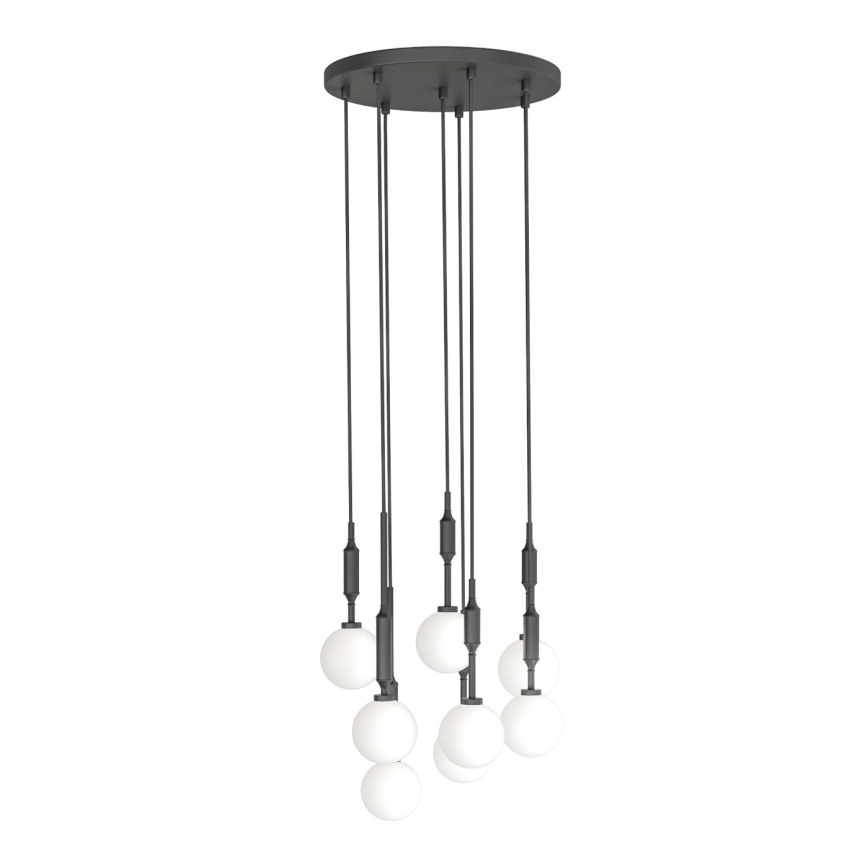 Open Design OR85341 - Suspension sur câble ERO 8xG9/8W/230V noire