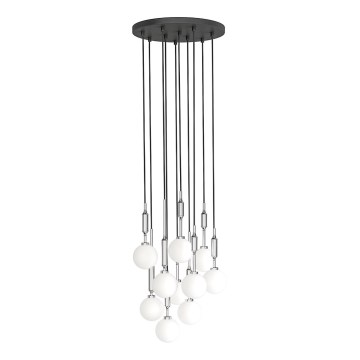Open Design OR85358 - Suspension sur câble ERO 10xG9/8W/230V, chrome brillant