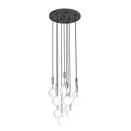 Open Design OR85358 - Suspension sur câble ERO 10xG9/8W/230V, chrome brillant