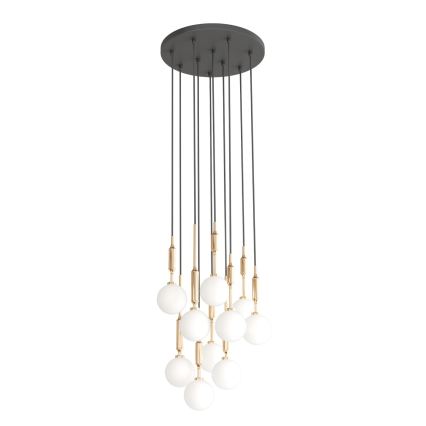 Open Design OR85365 - Suspension sur câble ERO 10xG9/8W/230V dorée