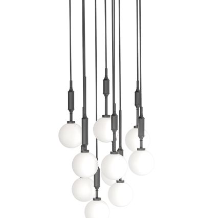 Open Design OR85372 - Suspension sur câble ERO 10xG9/8W/230V noire