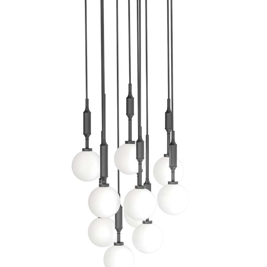 Open Design OR85372 - Suspension sur câble ERO 10xG9/8W/230V noire