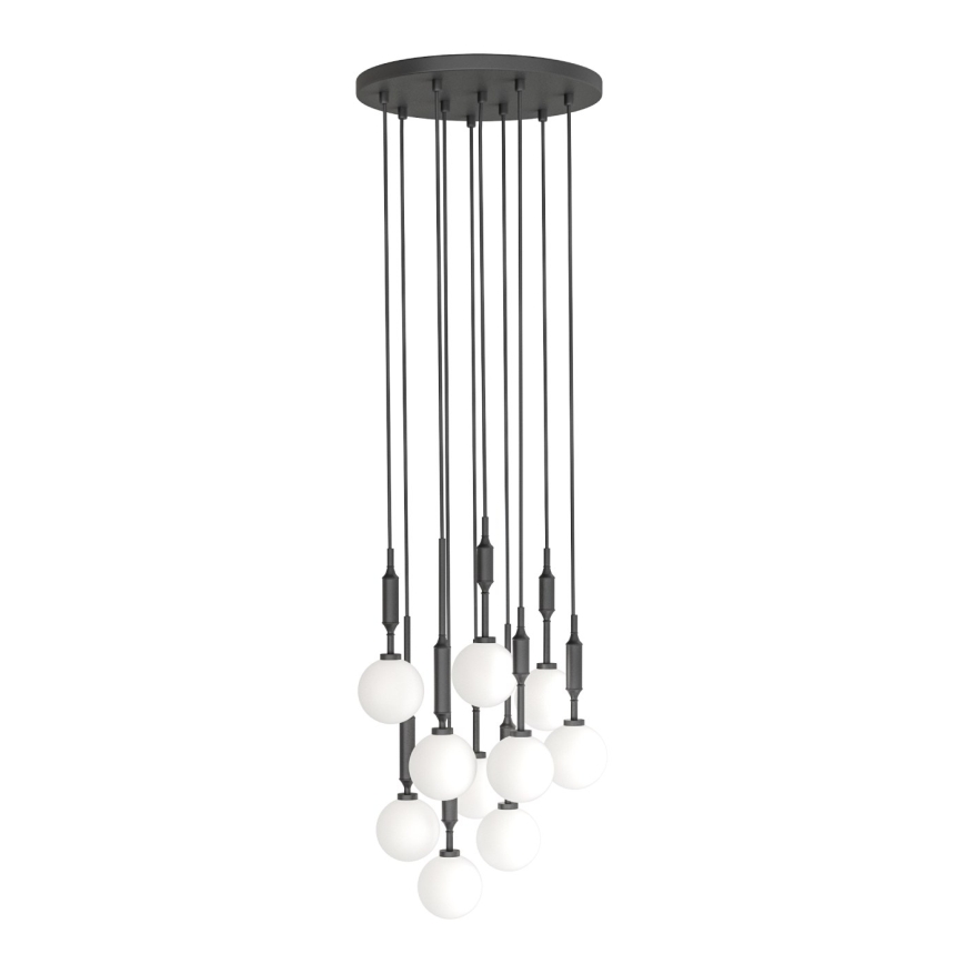 Open Design OR85372 - Suspension sur câble ERO 10xG9/8W/230V noire
