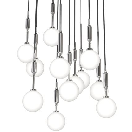 Open Design OR85389 - Suspension sur câble ERO 12xG9/8W/230V chrome brillant