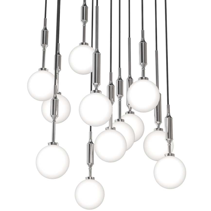 Open Design OR85389 - Suspension sur câble ERO 12xG9/8W/230V chrome brillant