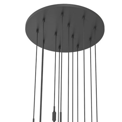 Open Design OR85402 - Suspension sur câble ERO 12xG9/8W/230V noire