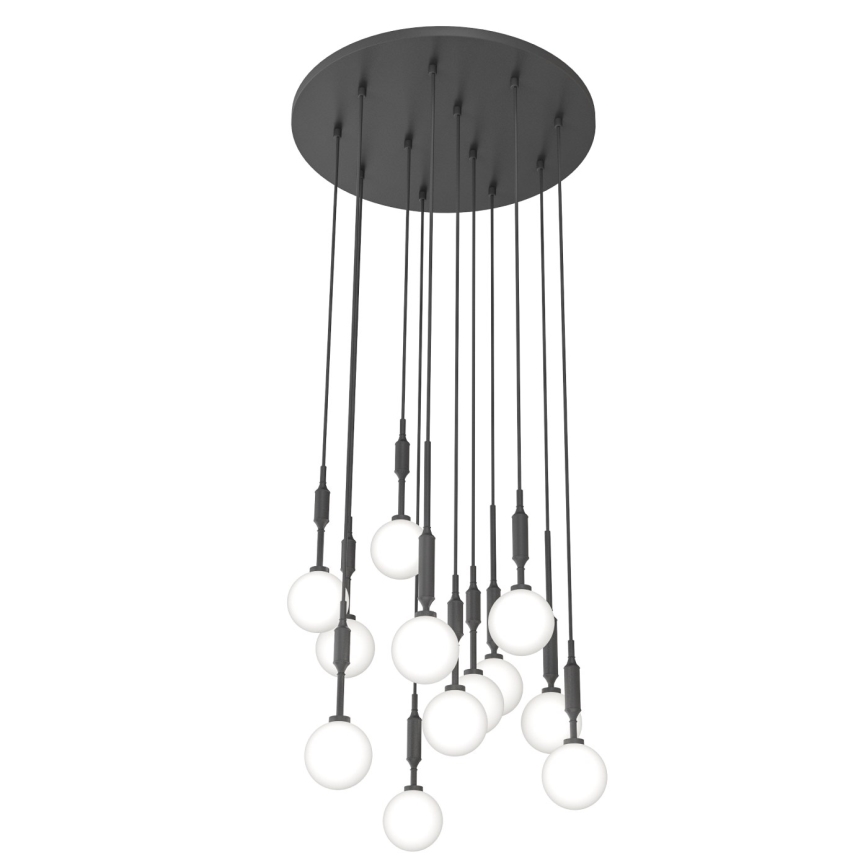 Open Design OR85402 - Suspension sur câble ERO 12xG9/8W/230V noire