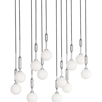 Open Design OR85440 - Suspension sur câble ERO 12xG9/8W/230V chrome brillant