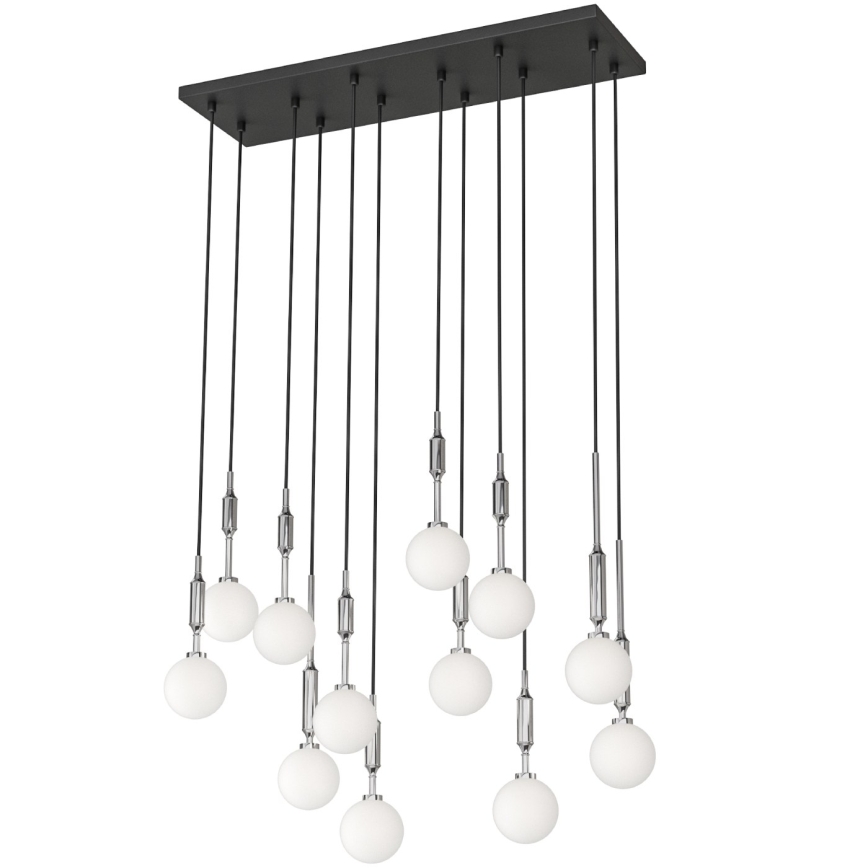 Open Design OR85440 - Suspension sur câble ERO 12xG9/8W/230V chrome brillant