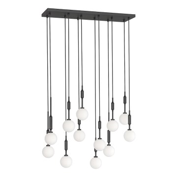 Open Design OR85464 - Suspension sur câble ERO 12xG9/8W/230V noire