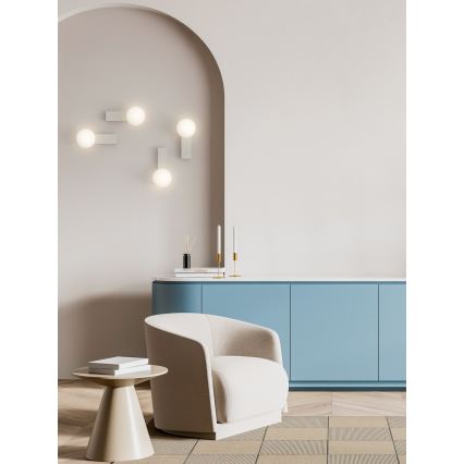 Open Design OR85549 - Applique murale pour salle de bains BOLETTA 1xG9/8W/230V IP44 beige