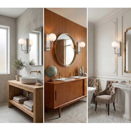 Open Design OR85594 - Applique murale de salle de bains ERO 1xG9/9W/230V IP44 chrome brillant