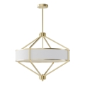 Open Design OR85839 - Lustre sur tige ZUNDO 4xE27/15W/230V laiton/blanc