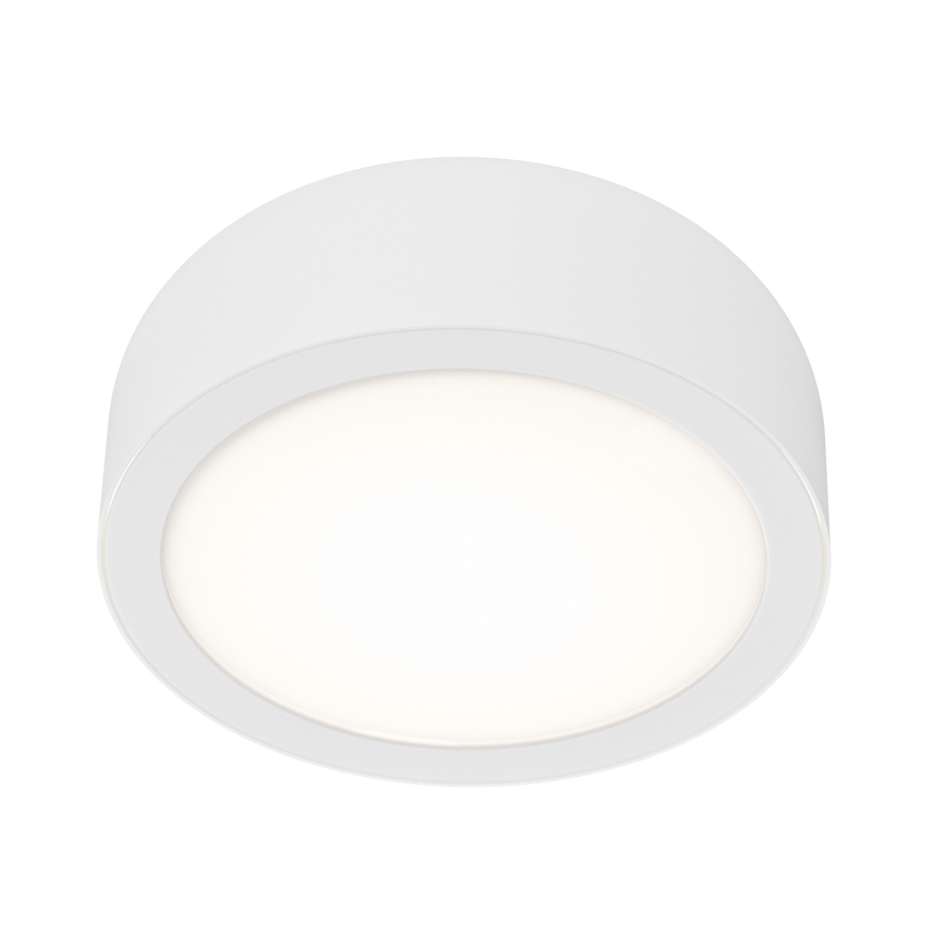 Open Design OR85884 - Plafonnier LED CEDRONE, 8 W, 230 V, 3000/4500/6500 K, Ø 12 cm, blanc