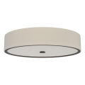 Open Design OR86041 - Plafonnier ZALINDRO 6xE27/15W/230V Ø 74,5 cm beige/marron