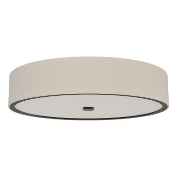 Open Design OR86041 - Plafonnier ZALINDRO 6xE27/15W/230V Ø 74,5 cm beige/marron
